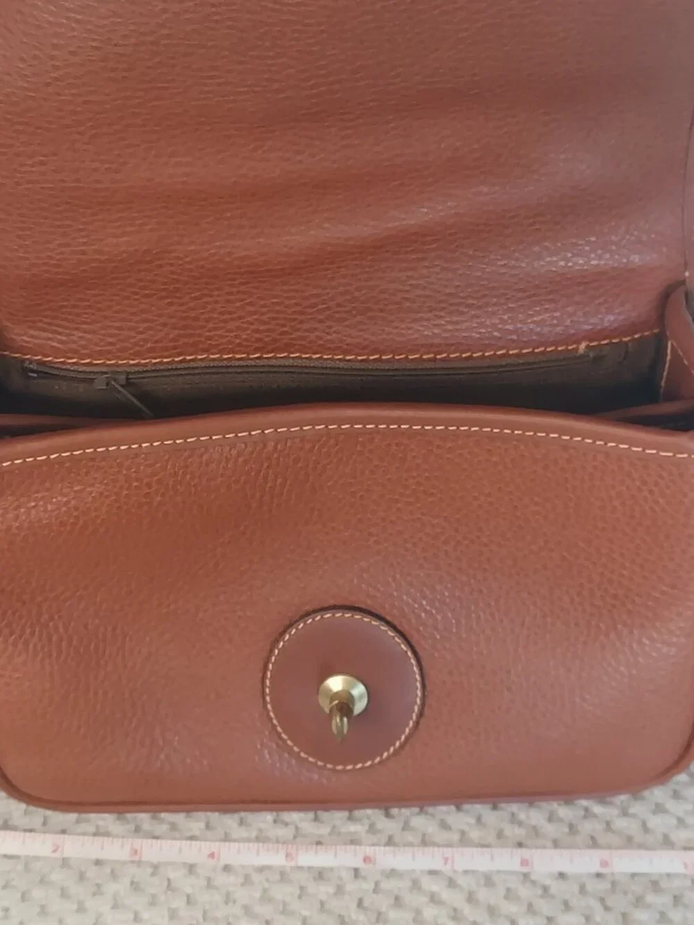 Vintage 1994 Coach Sheridan Mayfield Shoulder Bag (Style 4224) in British Tan